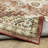 Silas Oriental Medallion Red/Ivory Washable Area Rug Mat-417966693