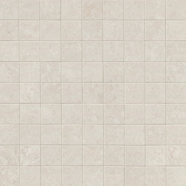 Mele Crema Luna 12 in. x 12 in. Lappato 3D Porcelain Stone Look Floor And Wall Tile