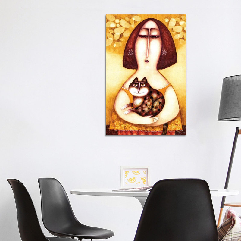Agata 1 Piece Wrapped Canvas Painting, 101.6 cm H x 66.04 cm W x 1.91 cm D