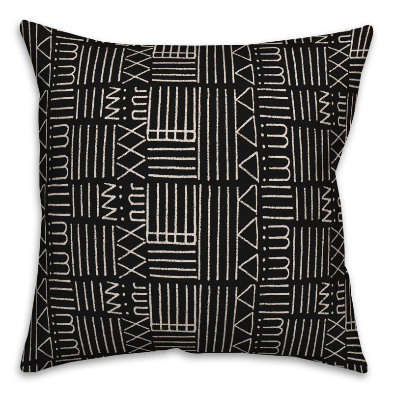 Outdoor Reversible Throw Pillow