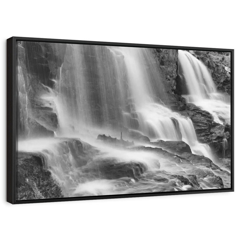 Lac Supérieur I, Cadre flottant noir, 43 po x 29 po