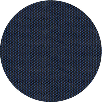 Tapis bleu foncé à motif