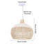 Luminaire suspendu en forme de dôme à 1 lumière Ajshe-2104546652