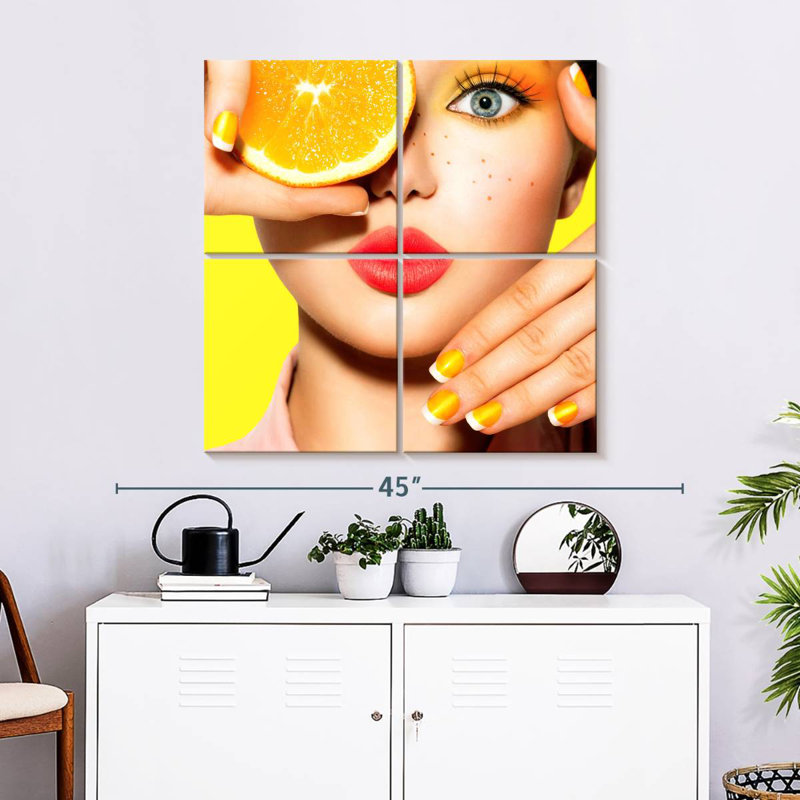 Shuttleworth Orange Beauty, 32" H x 32" W