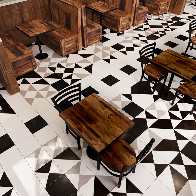 Le plateau de table The Industrial Farmhouse, H 1,5 po x L 48 po x l 30 po