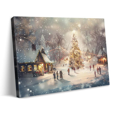 1 Piece Wrapped Canvas Wall Art