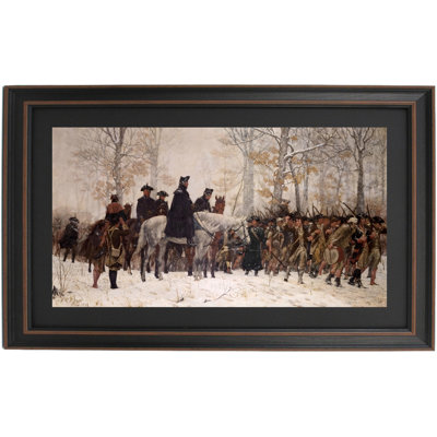 March to Valley Forge by William B. T. Trego | Framed Print