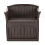 Banc de rangement pour patio intérieur et extérieur 31 gallons Suncast, Java (paquet de 3)