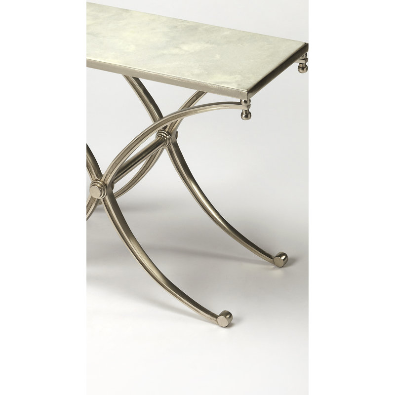 Emilijan Marble Top End Table