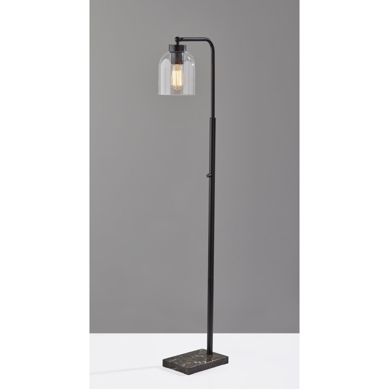 Gemma 55'' Task Floor Lamp, Black