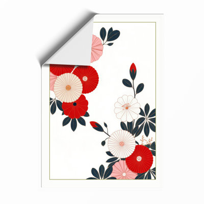 Scattered Florals Botanical - Print
