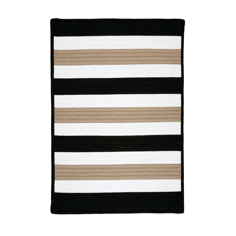 Tapis intérieur / extérieur noir Youngblood, Rectangle 12 pi x 15 pi