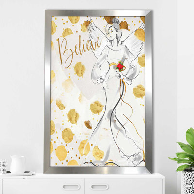«Angel, Believe (Vertical)» par Jodi - impression