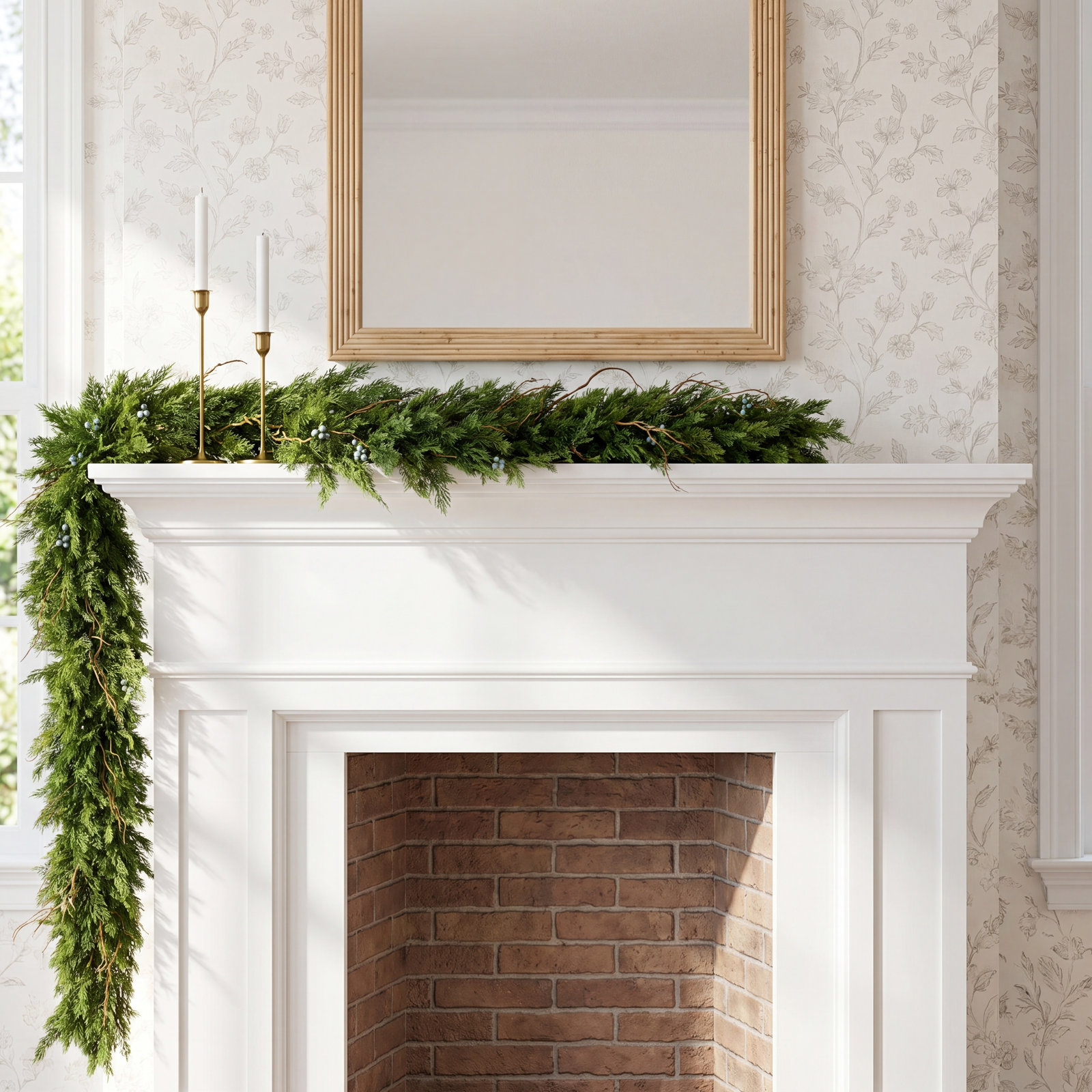 Adame 60'' in. Faux Pine Garland