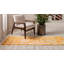 Tapis oriental jaune / orange Brandt-29298273