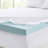 Hypoallergenic 3" Cooling Gel Memory Foam Mattress Topper with Removable Cooling Cover-1506898995