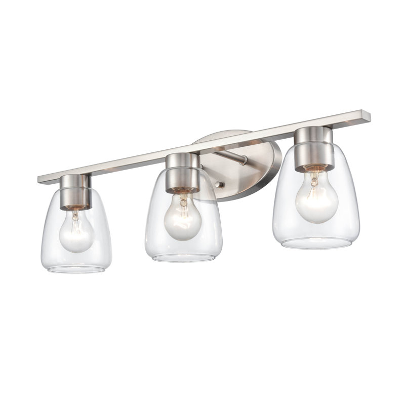 Éclairage pour meuble-lavabo en nickel brossé à intensité variable Algy, 3