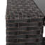 Ensemble de conversation en osier / rotin pour 4 personnes avec coussins Delano-49646172-49959817