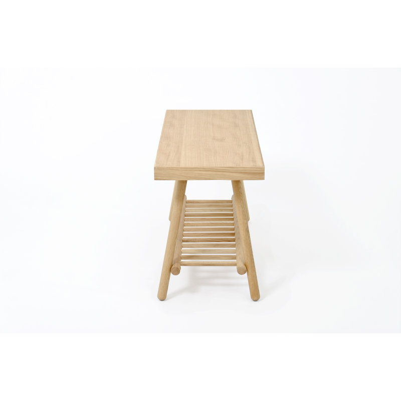 Phillipa Solid Wood Storage Bench