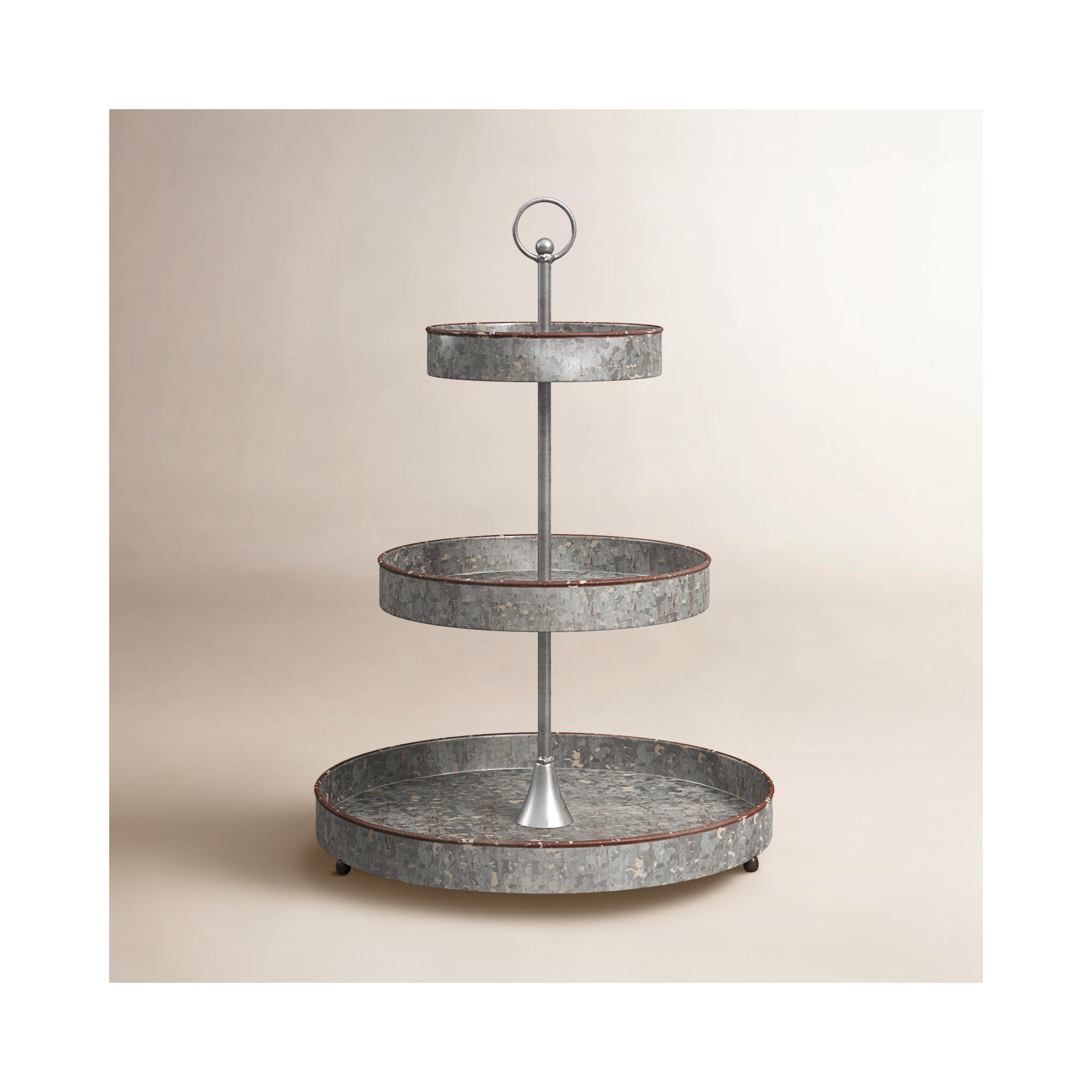 Levi Aluminum Tiered Stand