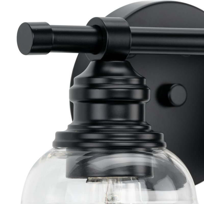 Gennia 2 - Light Dimmable Vanity Light, Matte Black