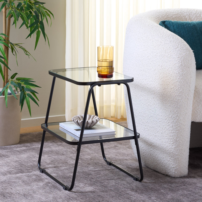 Table d'appoint Zunia, Noir