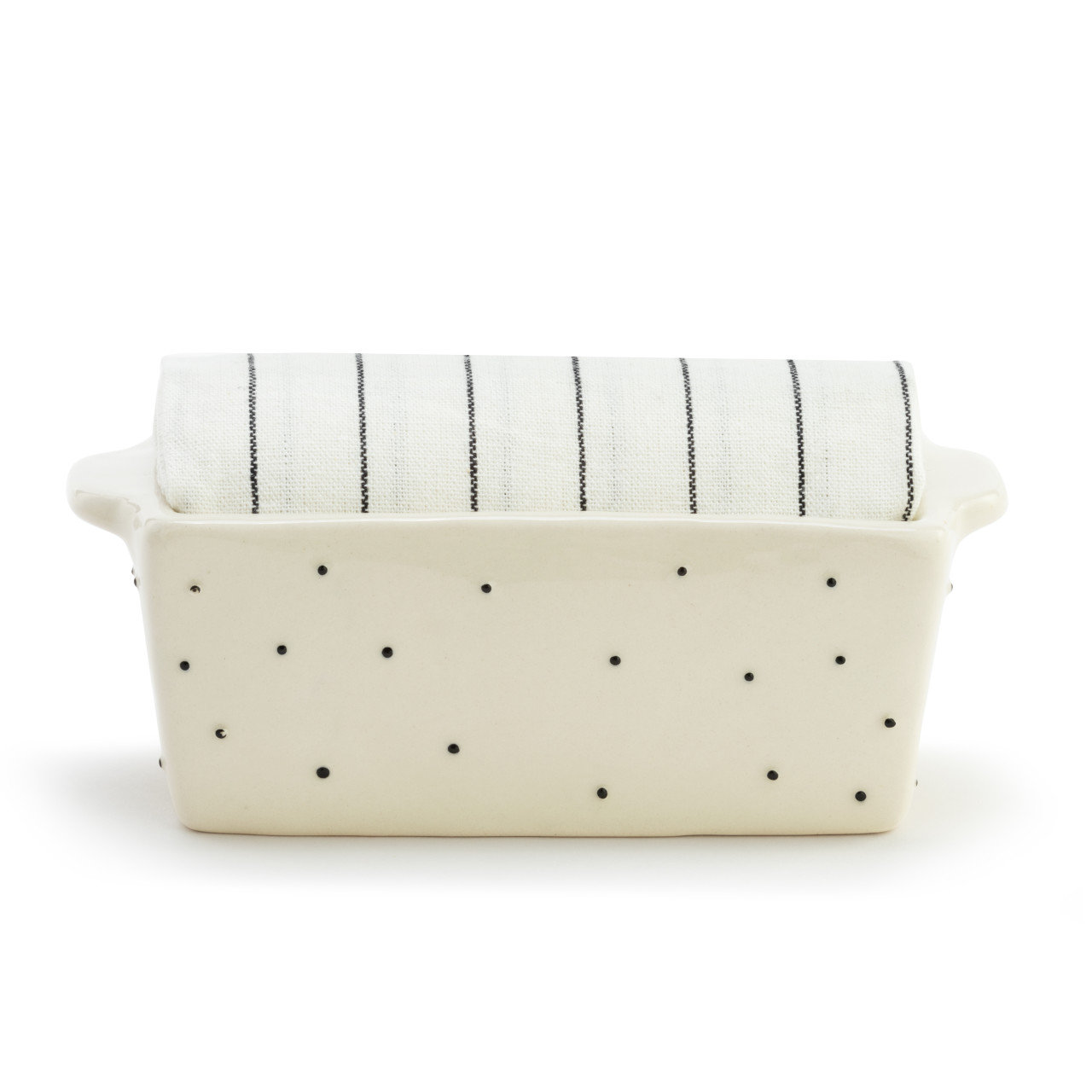 DEMDACO Sun & Dots Mini Loaf Pan With Towel | Wayfair