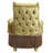 Jeramee Velvet Vanity Stool