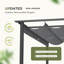 Pergola en aluminium avec auvent rétractable-90613905-90613900