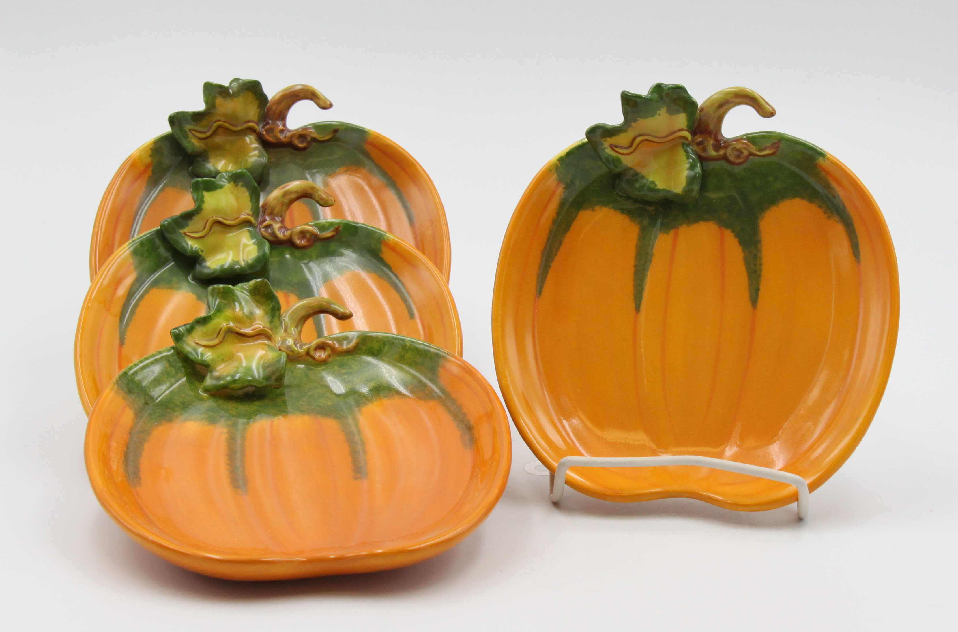 Gracie Oaks Florio Pumpkin Salad Plate & Reviews | Wayfair