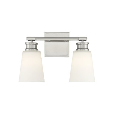 Earnest 2-Light Dimmable Vanity Light