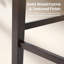 Tabouret de bar rembourré en bois massif-1938160319