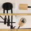 Modern 72 CM 6-Light Sputnik Semi Flush Ceiling Light-2017543912