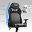 Fauteuil de jeu et de course pivotant ergonomique Inbox Zero-1912929350
