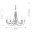 Elba 8 - Light Candle Style Chandelier
