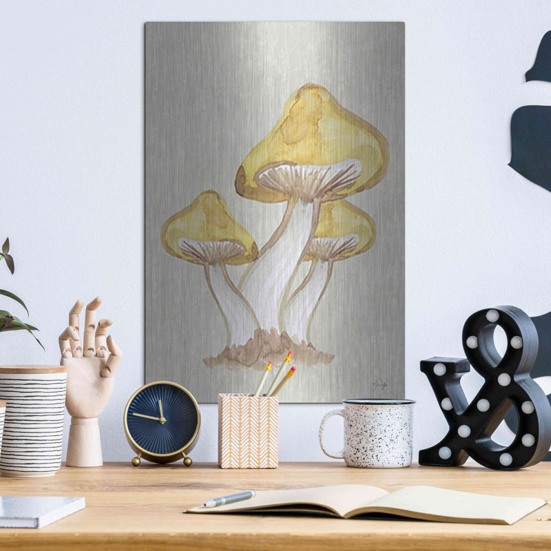 "Calming Mushroom" par Yass Naffas Designs, H 16 po x l 12 po