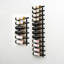 18 Bottle Wall Mounted Wine Bottle Rack