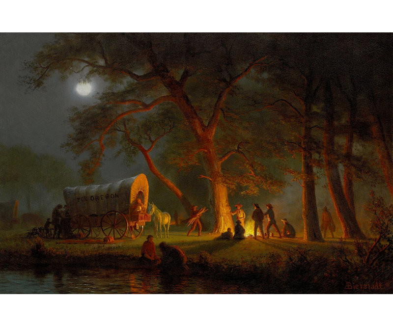 Oregon Trail, 16" H x 24" W