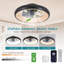 Ventilateur de plafond avec lumières DEL à intensité variable, ventilateur haute performance-356051505