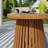 Outdoor Solid Wood Side Table-673740754