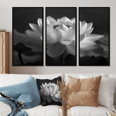 Gassaway - Lotus Wall Art Print Set