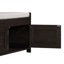 Banc de rangement avec 3 portes en forme de volet, banc à chaussures avec coussin amovible et espace de rangement caché -123952249
