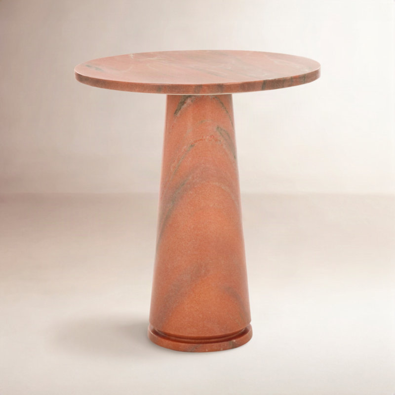 Table de bout en marbre Alysson, Argile
