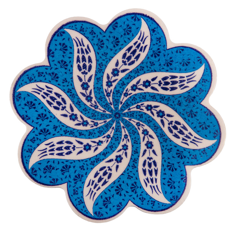 Small Ceramic Trivet 4.7''