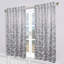  Rideaux occultant 100% polyester à motif de feuilles-103688502-103688505