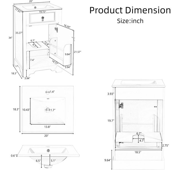 Dimensions du produit