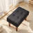 Small Foot Stool Ottoman, Linen Ottoman Foot Rest With Legs, Rectangle Upholstered Footrest For Couch, Living Room, Under Desk-1650912232