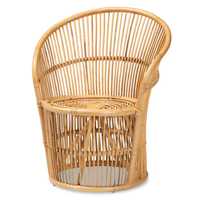 Chaises d'appoint en rotin naturel fabriquées à la main
