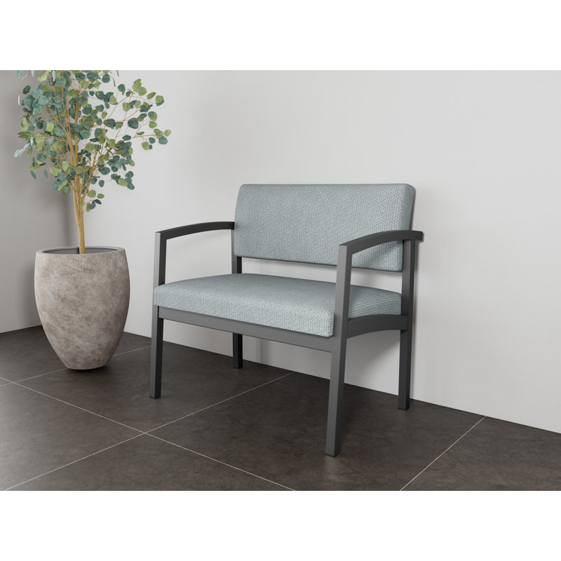 Chaise en acier Lenox, Gris anthracite, Kaleidoscope Iceberg - Tour de guet Sentry