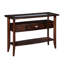 Canapé transitionnel, console avec tiroir de rangement